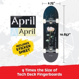 April Handboard Authentic Mini Skateboards