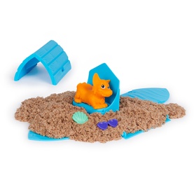 Kinetic Sand Doggie Dig with Surprise Multi-Purpose Dog Tool