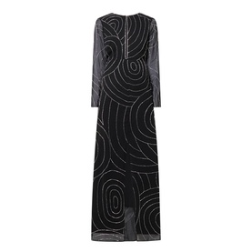 Merrie Whirlpool Embellished Dress
