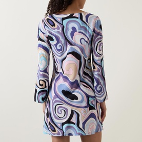 Ridley Printed Mini Shift Dress