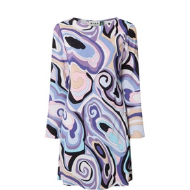 Ridley Printed Mini Shift Dress