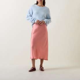Ardith Silk Flared Skirt