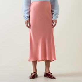 Ardith Silk Flared Skirt
