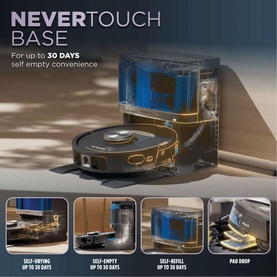PowerDetect NeverTouch 2-in-1 Self-Empty & Self-Refill Robot Vacuum & Mop