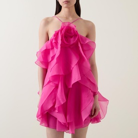 Pandorea Layered Ruffle Mini Dress