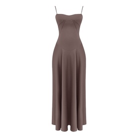 Anabella Lace Up Flared Dress