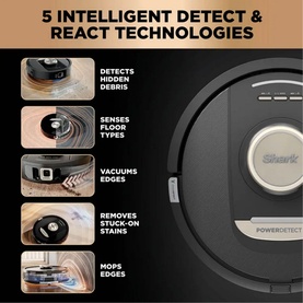PowerDetect NeverTouch Pro 2-in-1 Self-Empty, Self-Refill & Self-Clean Robot Vacuum & Mop