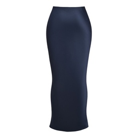 Charlene Satin Pencil Skirt