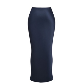 Charlene Satin Pencil Skirt