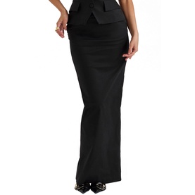 Hart Twill Pencil Skirt