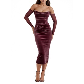 Leora Strapless Fitted Dress