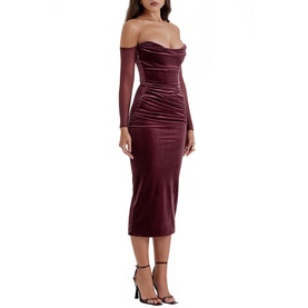 Leora Strapless Fitted Dress