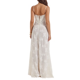 Seren Floral Lace Flared Dress