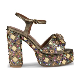 Kensington Embellished Platform Sandals