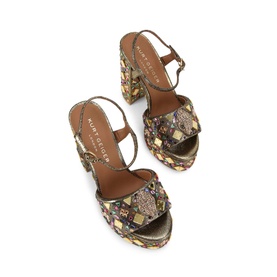 Kensington Embellished Platform Sandals