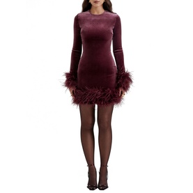 Lavinia Velvet Mini Dress
