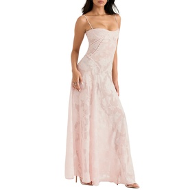 Seren Floral Lace Flared Dress