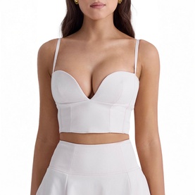 Pabla Cropped Bralette Top