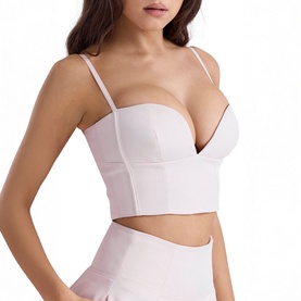 Pabla Cropped Bralette Top