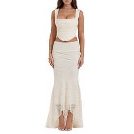 Therese Vintage Lace Skirt