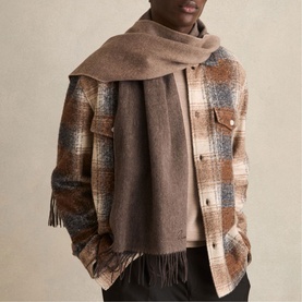 Picton Frayed-Edge Scarf