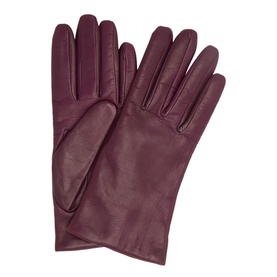 Emma Cashmere-Lined Leather Gloves