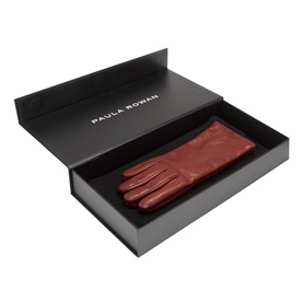 Emma Cashmere-Lined Leather Gloves