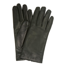 Emma Cashmere-Lined Leather Gloves