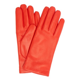Emma Cashmere-Lined Leather Gloves