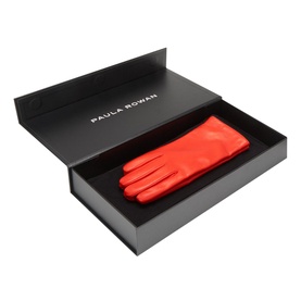 Emma Cashmere-Lined Leather Gloves