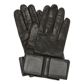 Tilly Bow-Detail Leather Gloves