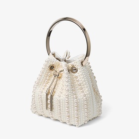 Bon Bon Satin Bucket Bag
