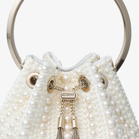 Bon Bon Satin Bucket Bag
