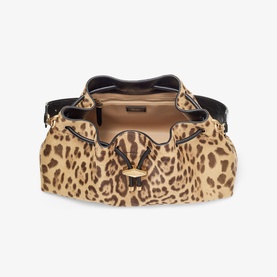 Cinch M Leopard Shoulder Bag