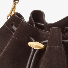 Cinch M Suede Shoulder Bag