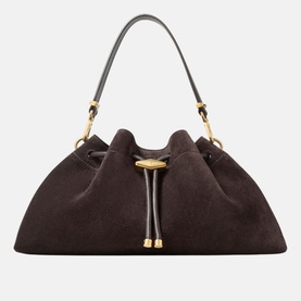 Cinch M Suede Shoulder Bag