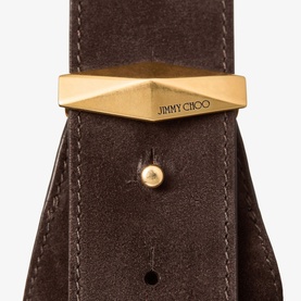 Diamond Medium Suede Hobo Bag