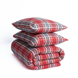 Tartan Flannel Duvet Set