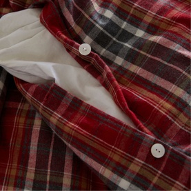 Tartan Flannel Duvet Set