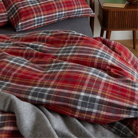Tartan Flannel Duvet Set