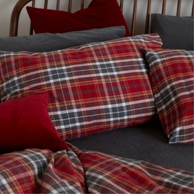 Tartan Flannel Duvet Set