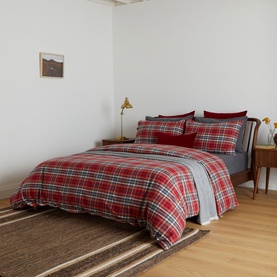 Tartan Flannel Duvet Set
