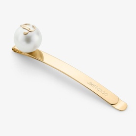 Pearl Embellished Hair Slide