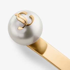 Pearl Embellished Hair Slide