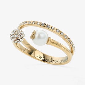 Logo Engraved Double Ring