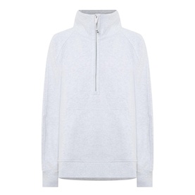 Scuba Oversized Half-Zip Hoodie