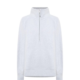 Scuba Oversized Half-Zip Hoodie