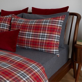 Tartan Flannel Pillowcase Set
