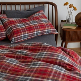 Tartan Flannel Pillowcase Set