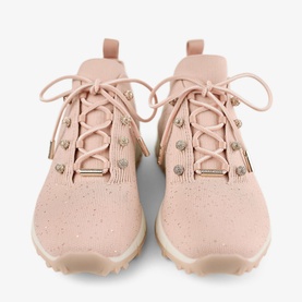 Veles Embellished Knit Trainers